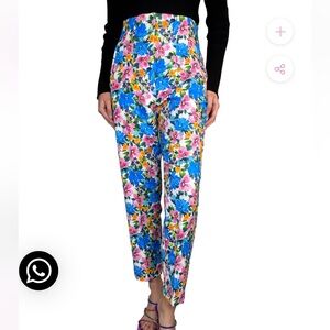 **NWT** Zara Floral Print Pant w/Pockets